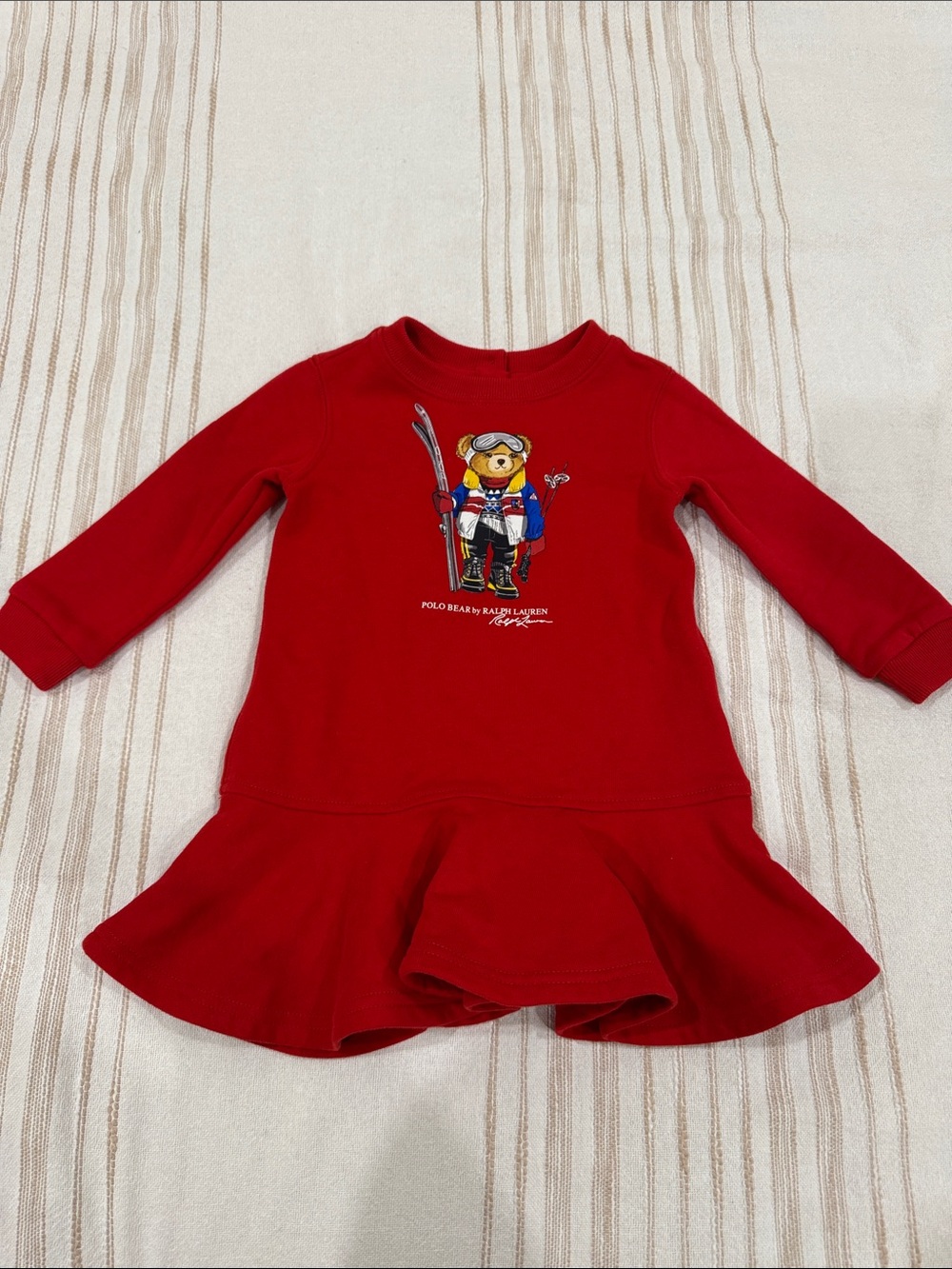 Polo by Ralph Lauren Red Bear Ski Dress